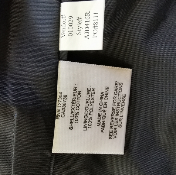 KERRY BROOKE LG ZIPPERED JACKET - Picture 5 of 7